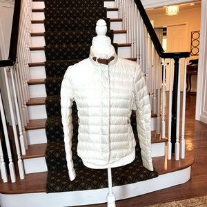 Feather and down nylon jacket